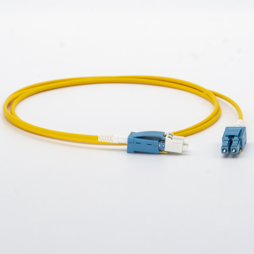 LC-LC智能型光纤跳线-双芯万兆多模50125-OM3（两端双探针，两端带灯）-2